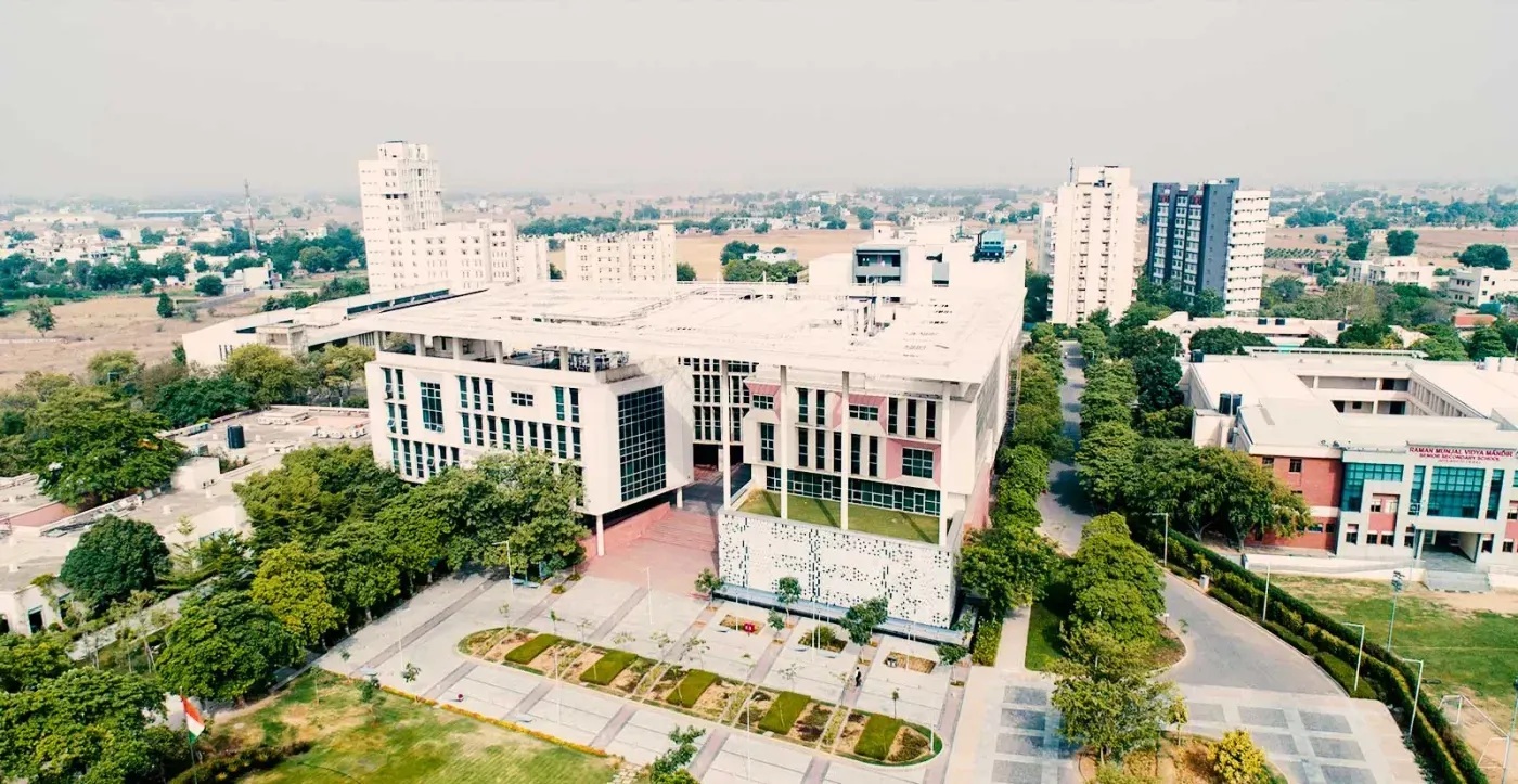 BML Munjal University campus building