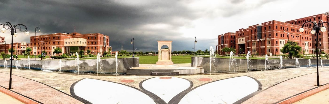 JECRC University campus view 2
