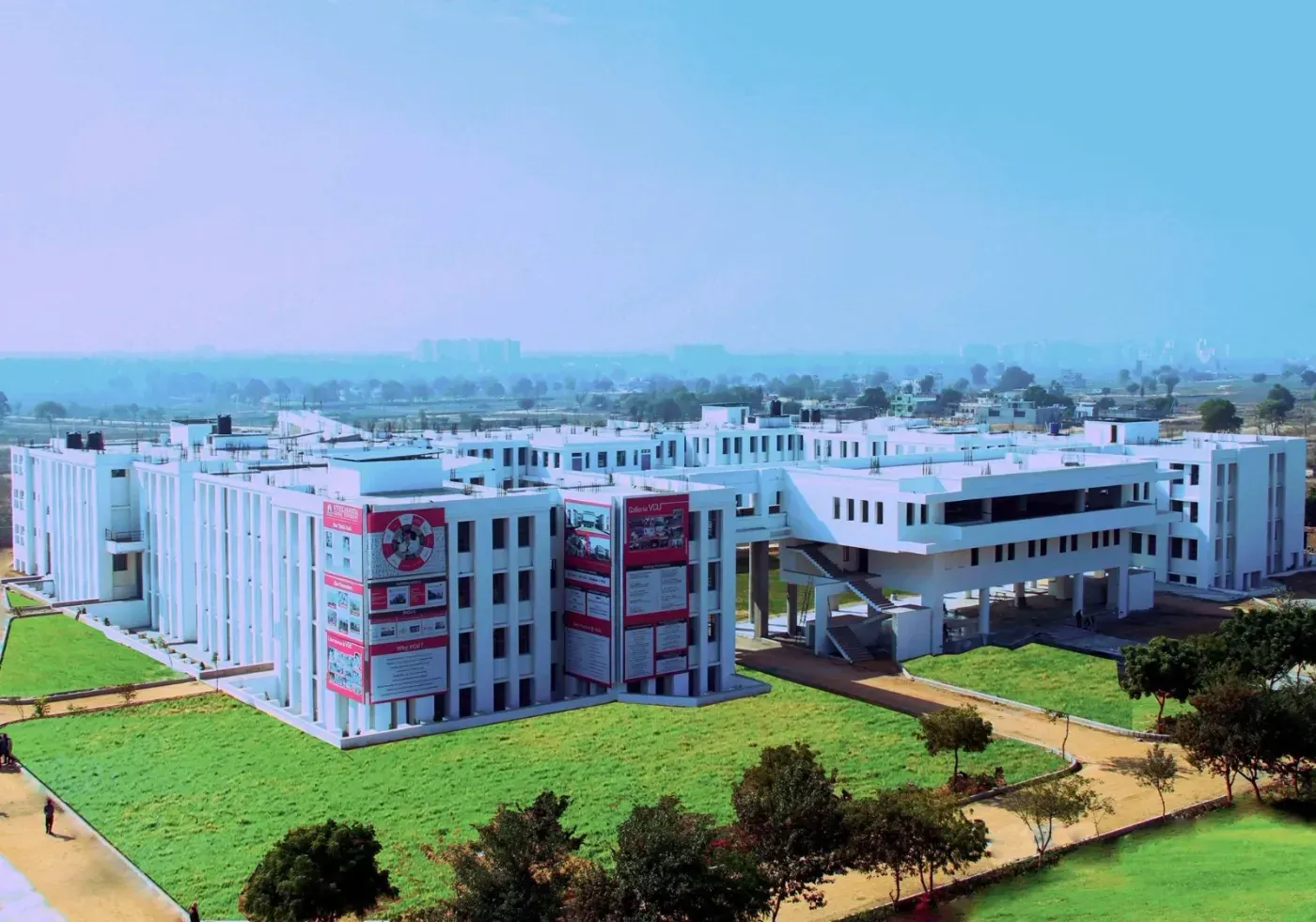 Vivekananda Global University campus building